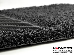 Jeep Renegade All Weather Floor Mats and Cargo Mat (set of 5) - Custom Rubber Woven Carpet - Black 